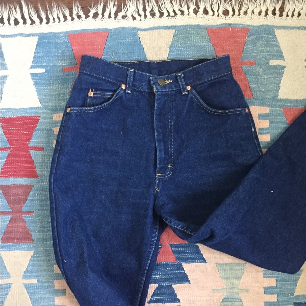 High Waisted Lee Jeans
